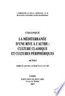 La Méditerranée d'une rive à l'autre