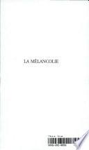 La mélancolie