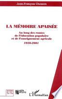 La mémoire apaisée
