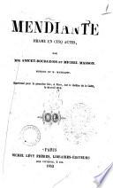 La mendiante drame en cinq actes par MM. Anicet-Bourgeois et Michel Masson