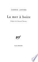 La mer à boire