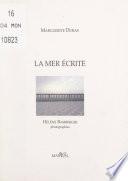 La mer écrite