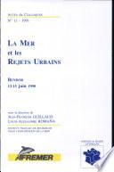 La mer et les rejets urbains