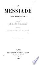 La Messiade ... traduite par Madame de Carlowitz