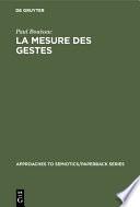 La mesure des gestes
