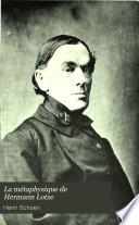 La métaphysique de Hermann Lotze