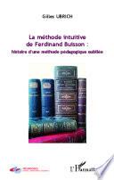 La méthode intuitive de Ferdinand Buisson