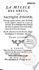 La milice des Grecs, ou tactique d'Elien