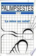 La mise en relief