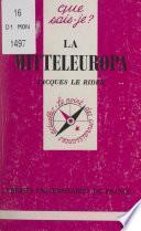 La Mitteleuropa
