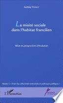 La mixité sociale dans l'habitat francilien