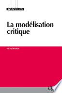 La modélisation critique