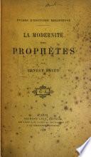 La modernité des Prophètes
