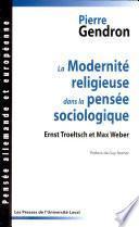La modernité religieuse dans la pensée sociologique