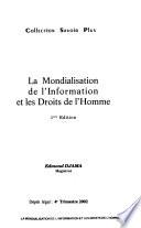 La mondialisation de l'information et les droits de l'homme