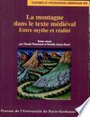 La montagne dans le texte médiévale