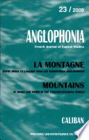 La montagne : entre image et langage dans les territoires anglophones