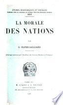 La morale des nations