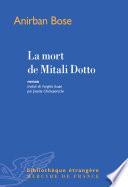 La mort de Mitali Dotto