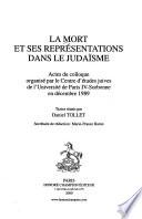 La mort et ses représentations dans le judaïsme