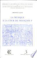 La musique à la cour de François Ier