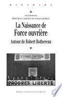 La naissance de Force ouvrière
