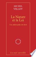 La Nature et la Loi