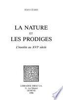 La nature et les prodiges