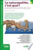 La naturopathie, c'est quoi ?
