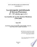 La nécropole méridionale d'Aix-en-Provence