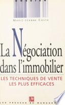 La négociation dans l'immobilier