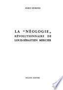 La néologie révolutionnaire de Louis-Sébastien Mercier