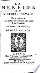 La Nereide ou Victoire Navale ; Ensembles Les Destins heroiques de Cleophille et de Nereclie