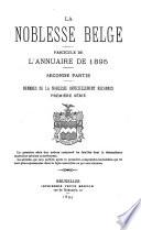 La noblesse belge