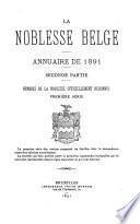 La noblesse belge
