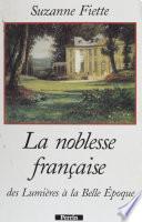 La Noblesse française