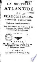 La Nouvelle Atlantide de François Bacon