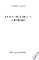 La nouvelle droite allemande