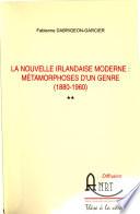 La nouvelle irlandaise moderne