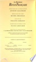 La Nouvelle revue française