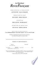 La Nouvelle revue française