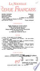 La Nouvelle revue française