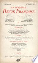 La Nouvelle Revue Française N' 158 (Février 1966)