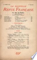 La Nouvelle Revue Française N° 236 (Mai 1933)