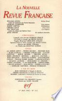 La Nouvelle Revue Française N° 352