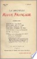 La Nouvelle Revue Française N' 6 (Juillet 1909)