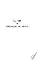 La nuit de Louis-Ferdinand Céline