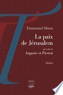 La paix de Jérusalem
