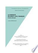 La parenté en droit civil français