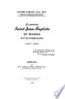 La Paroisse Saint-Jean-Baptiste de Warren
